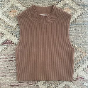 Aritzia Babaton sculpt knit mockneck
